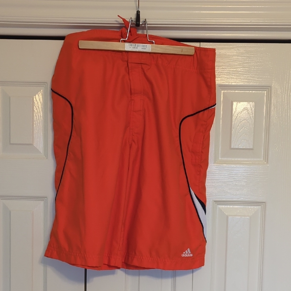 Adidas Men's Red Sports Shorts